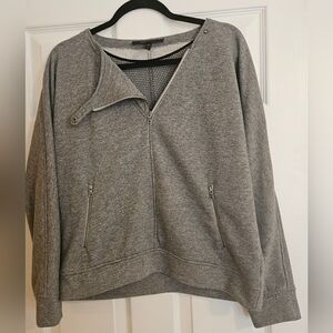 BCBGMaxAzria Gray Blouse.
